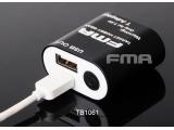 FMA SMALL CHARGING CONNECTION WITH T PLUG IN 7.4V TB1061 free shipping